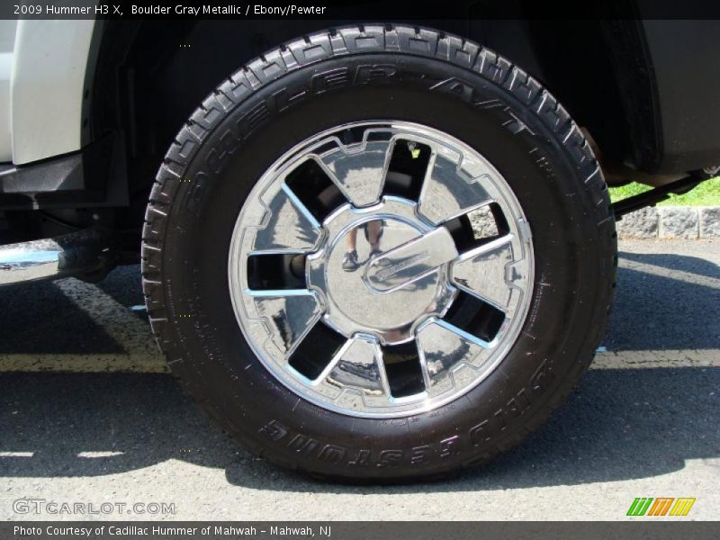 Boulder Gray Metallic / Ebony/Pewter 2009 Hummer H3 X