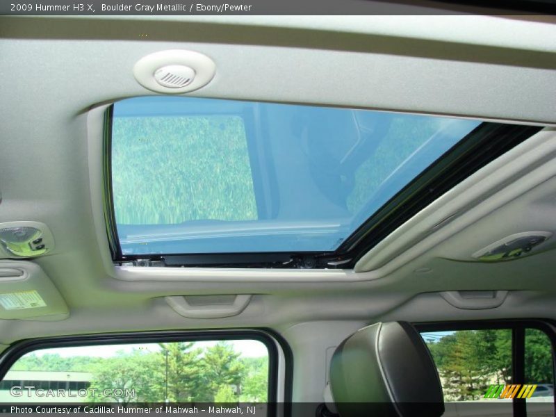 Boulder Gray Metallic / Ebony/Pewter 2009 Hummer H3 X
