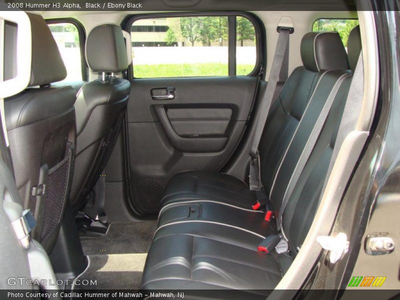 Black / Ebony Black 2008 Hummer H3 Alpha