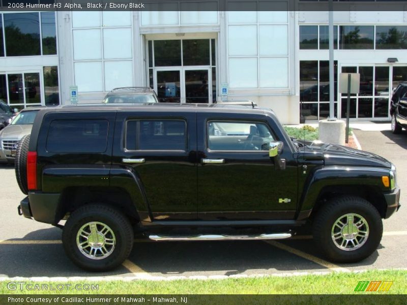 Black / Ebony Black 2008 Hummer H3 Alpha