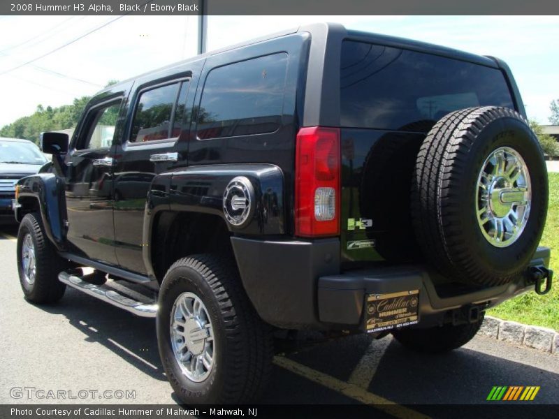 Black / Ebony Black 2008 Hummer H3 Alpha