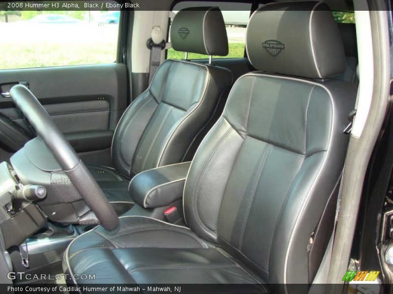Black / Ebony Black 2008 Hummer H3 Alpha