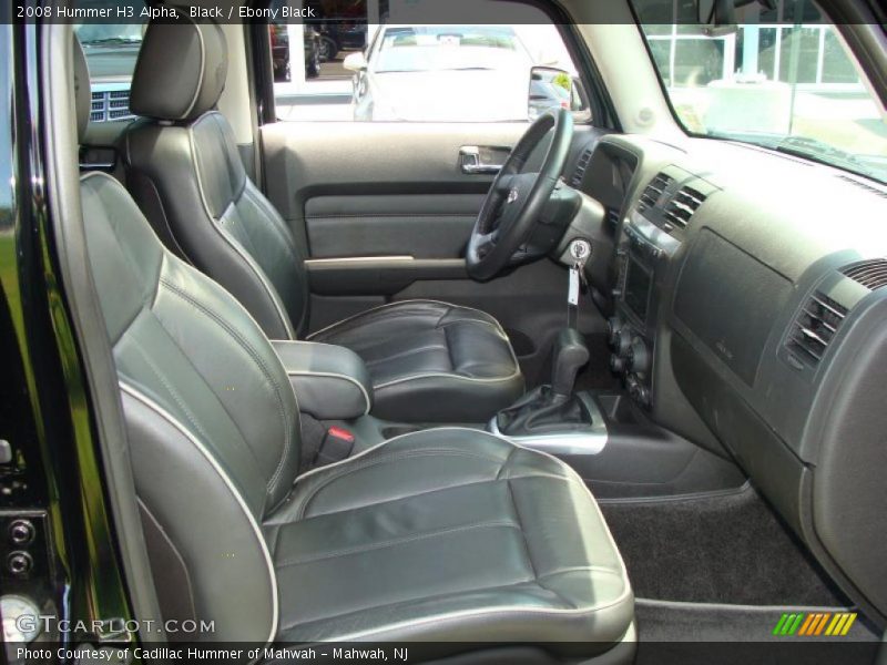 Black / Ebony Black 2008 Hummer H3 Alpha