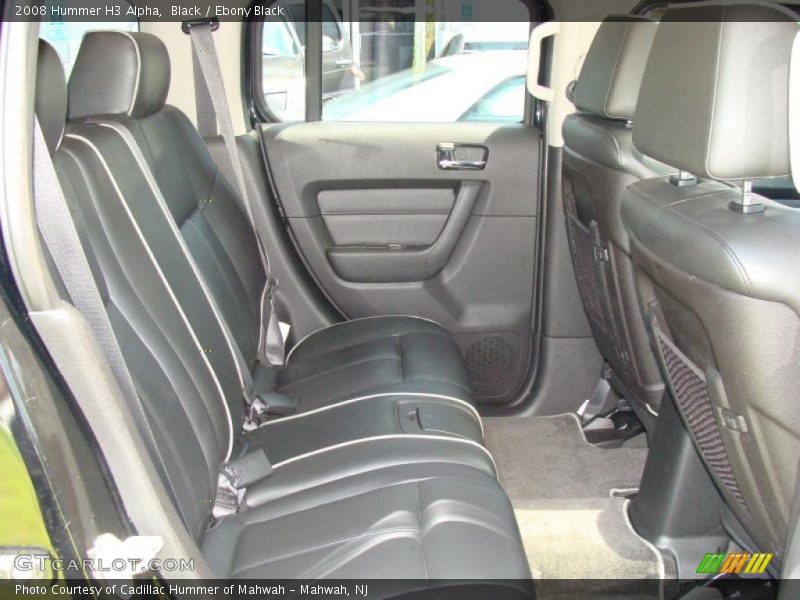 Black / Ebony Black 2008 Hummer H3 Alpha