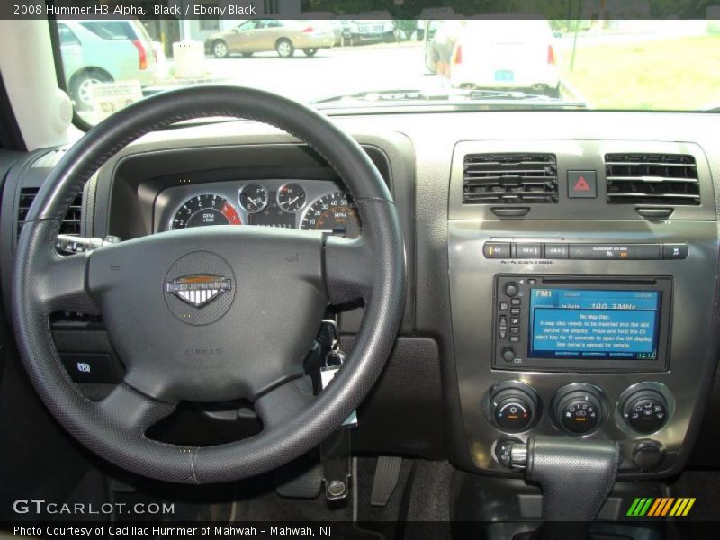 Black / Ebony Black 2008 Hummer H3 Alpha