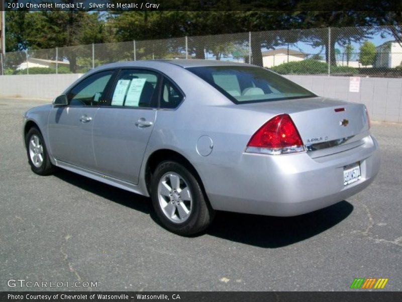 Silver Ice Metallic / Gray 2010 Chevrolet Impala LT