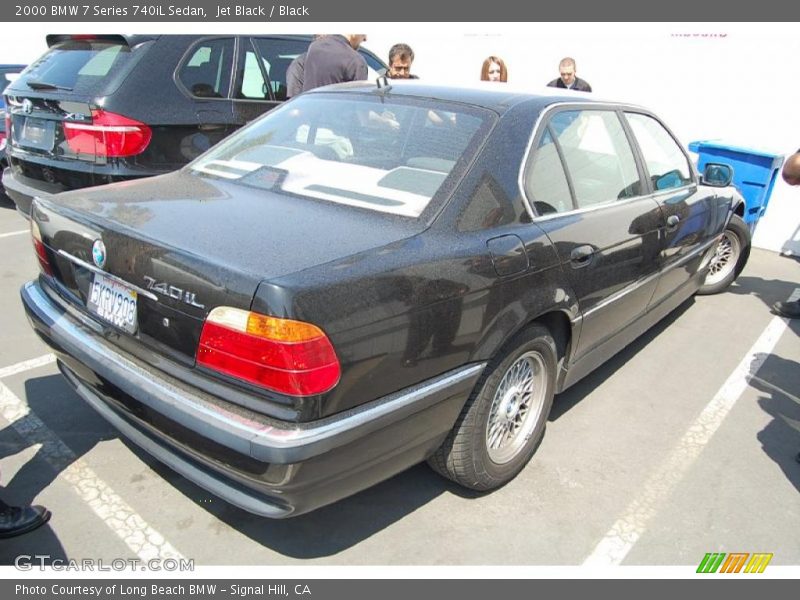 Jet Black / Black 2000 BMW 7 Series 740iL Sedan
