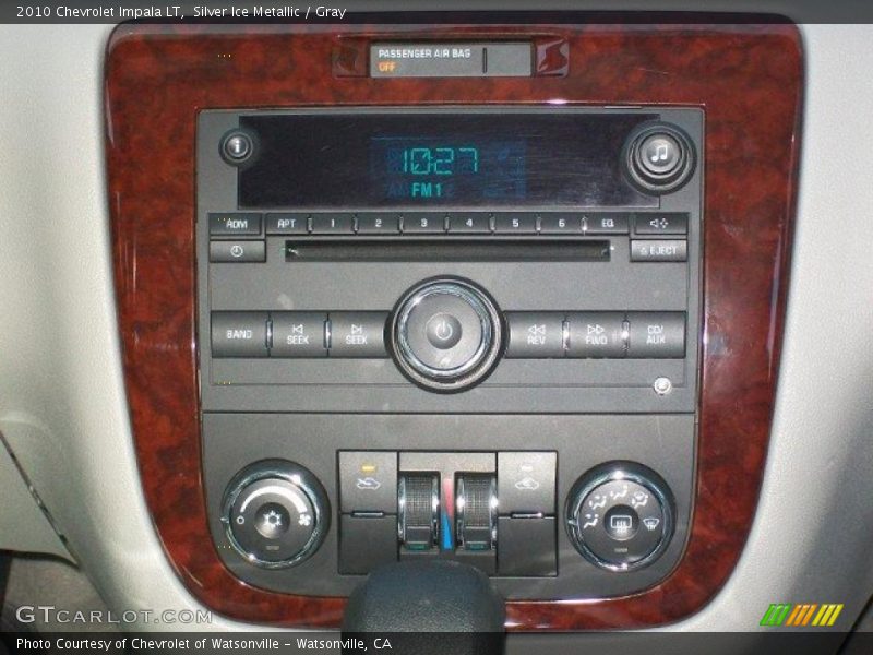 Silver Ice Metallic / Gray 2010 Chevrolet Impala LT