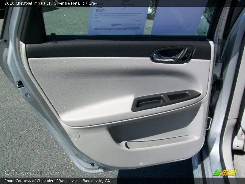 Silver Ice Metallic / Gray 2010 Chevrolet Impala LT