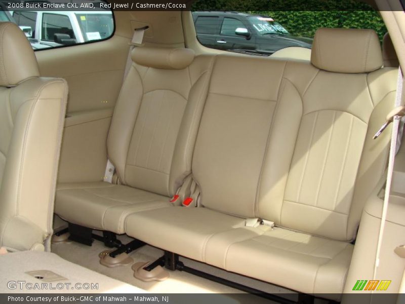 Red Jewel / Cashmere/Cocoa 2008 Buick Enclave CXL AWD