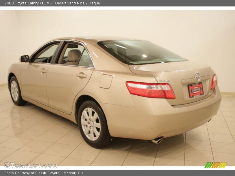 Desert Sand Mica / Bisque 2008 Toyota Camry XLE V6