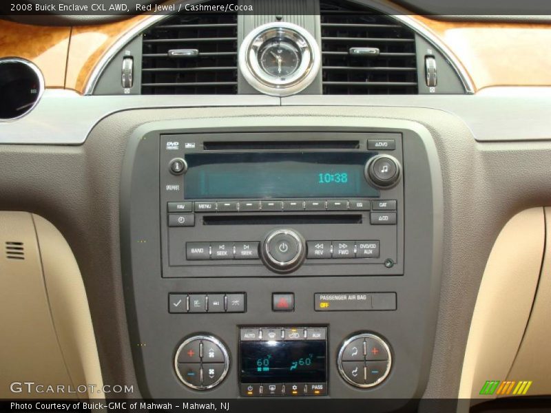 Red Jewel / Cashmere/Cocoa 2008 Buick Enclave CXL AWD