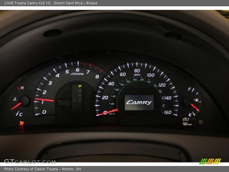 Desert Sand Mica / Bisque 2008 Toyota Camry XLE V6
