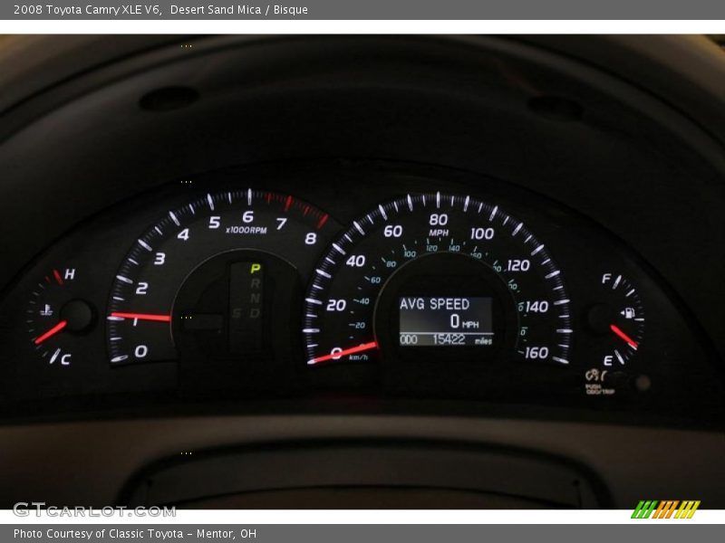 Desert Sand Mica / Bisque 2008 Toyota Camry XLE V6