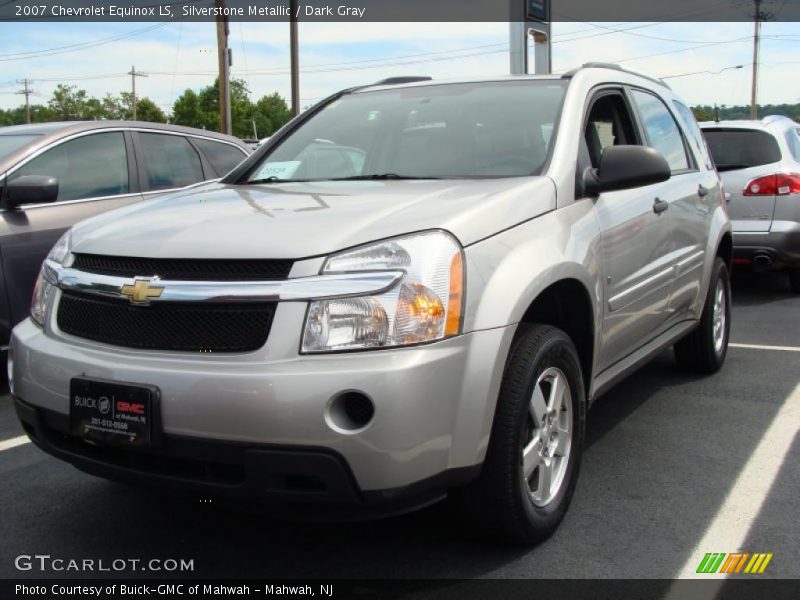 Silverstone Metallic / Dark Gray 2007 Chevrolet Equinox LS