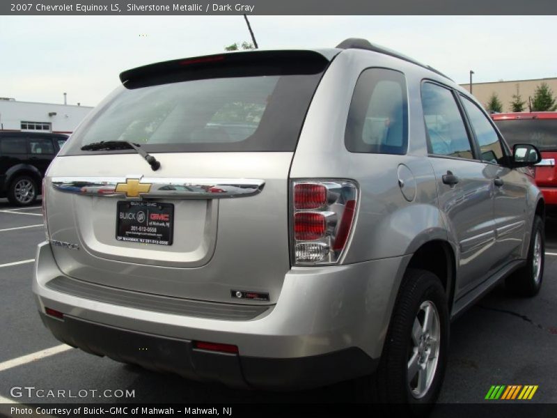 Silverstone Metallic / Dark Gray 2007 Chevrolet Equinox LS