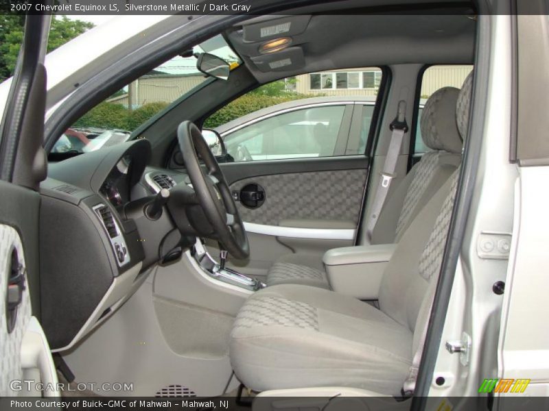 Silverstone Metallic / Dark Gray 2007 Chevrolet Equinox LS