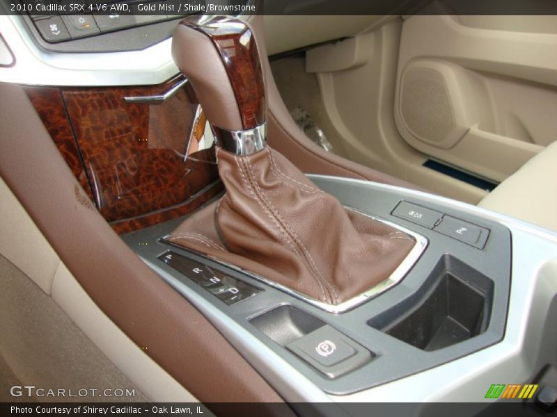 Gold Mist / Shale/Brownstone 2010 Cadillac SRX 4 V6 AWD