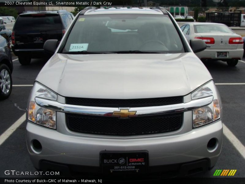 Silverstone Metallic / Dark Gray 2007 Chevrolet Equinox LS