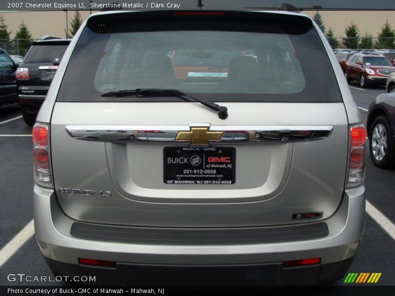 Silverstone Metallic / Dark Gray 2007 Chevrolet Equinox LS