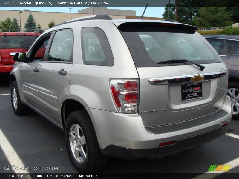 Silverstone Metallic / Dark Gray 2007 Chevrolet Equinox LS