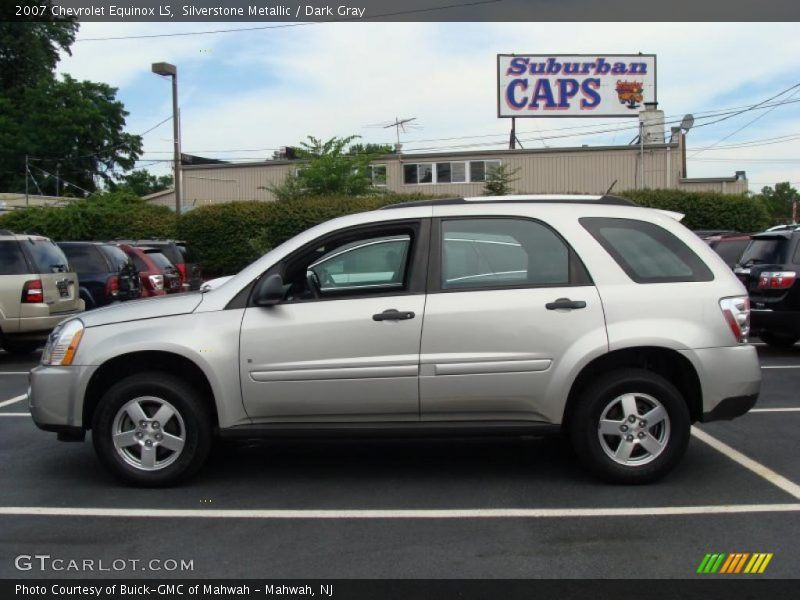 Silverstone Metallic / Dark Gray 2007 Chevrolet Equinox LS