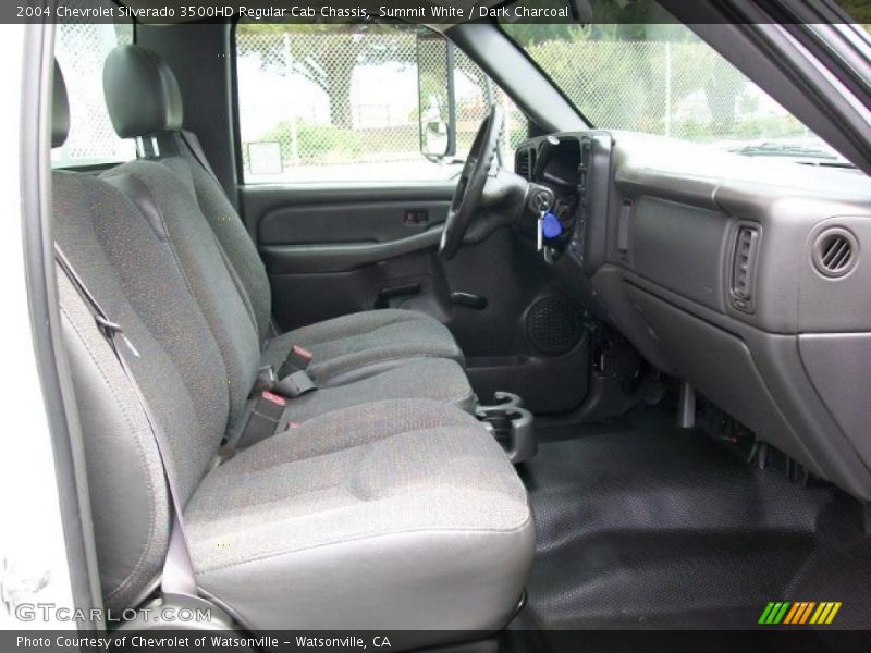Summit White / Dark Charcoal 2004 Chevrolet Silverado 3500HD Regular Cab Chassis