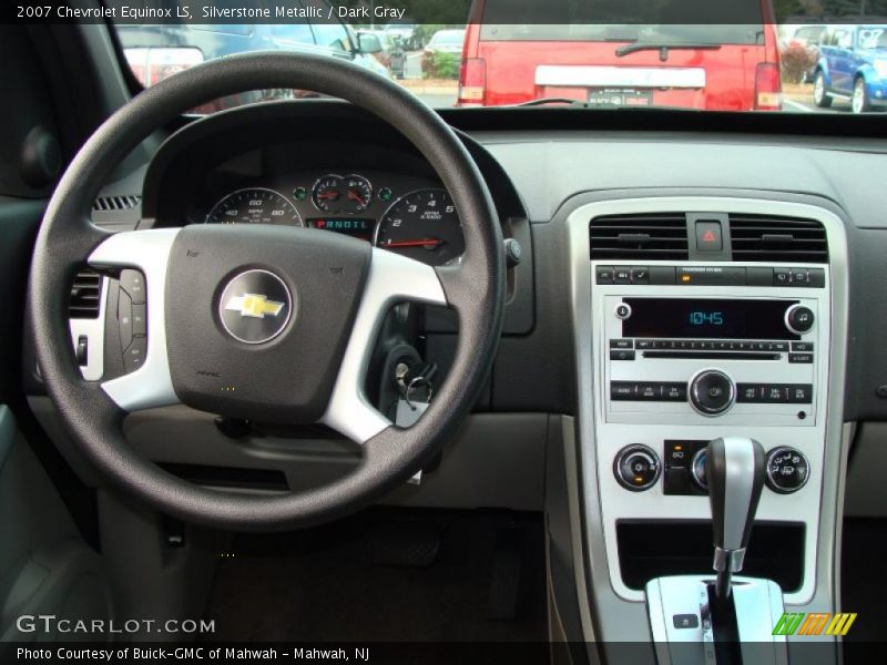 Silverstone Metallic / Dark Gray 2007 Chevrolet Equinox LS