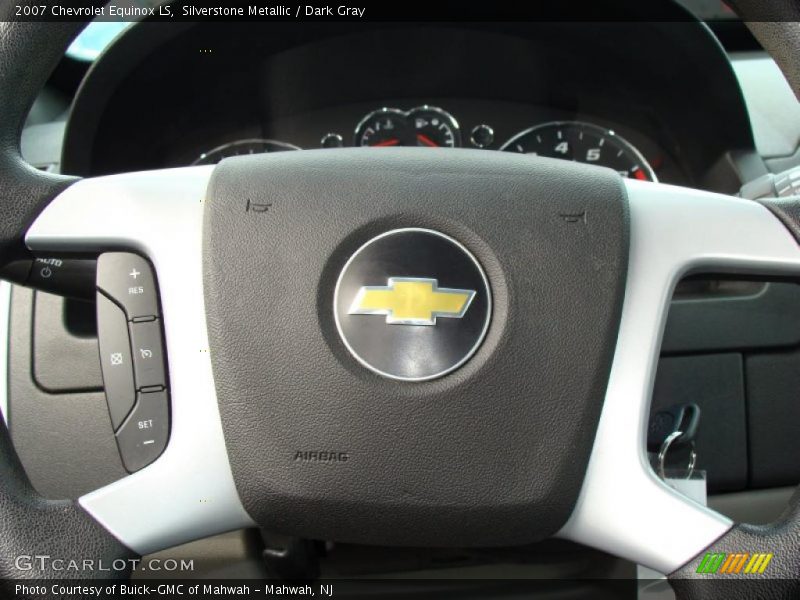 Silverstone Metallic / Dark Gray 2007 Chevrolet Equinox LS