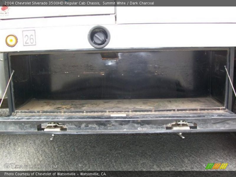 Summit White / Dark Charcoal 2004 Chevrolet Silverado 3500HD Regular Cab Chassis