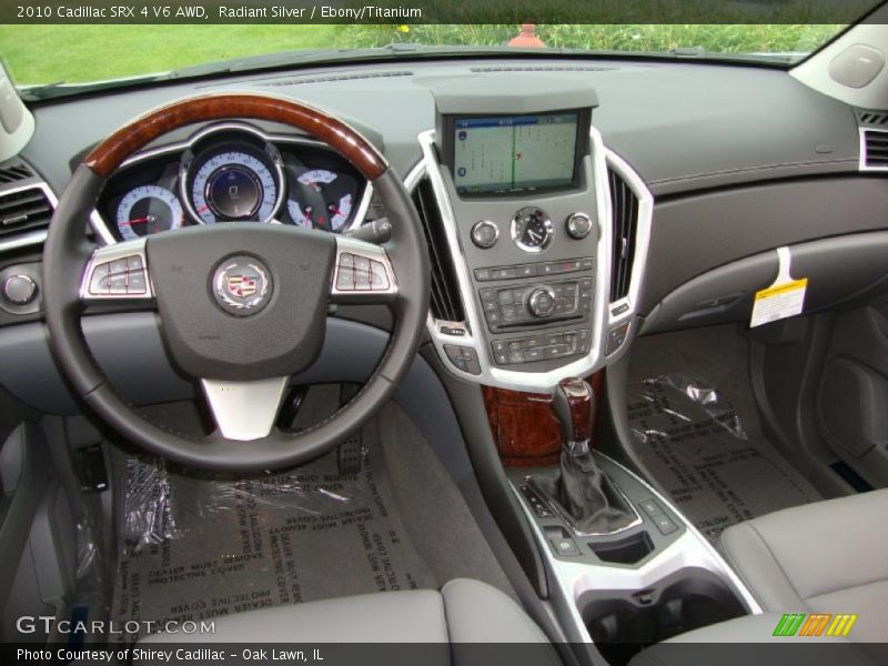 Radiant Silver / Ebony/Titanium 2010 Cadillac SRX 4 V6 AWD