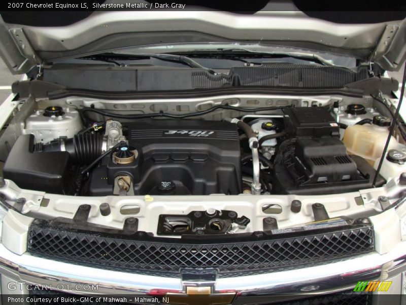 Silverstone Metallic / Dark Gray 2007 Chevrolet Equinox LS