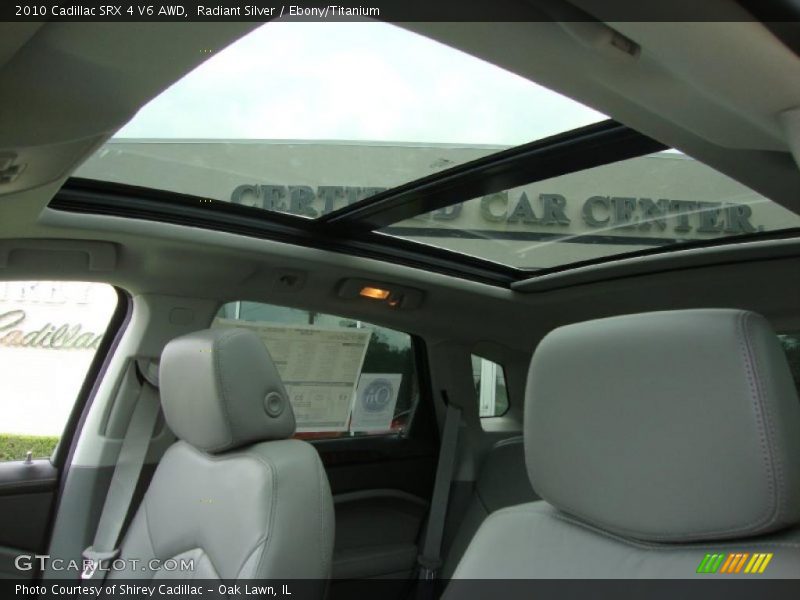 Radiant Silver / Ebony/Titanium 2010 Cadillac SRX 4 V6 AWD