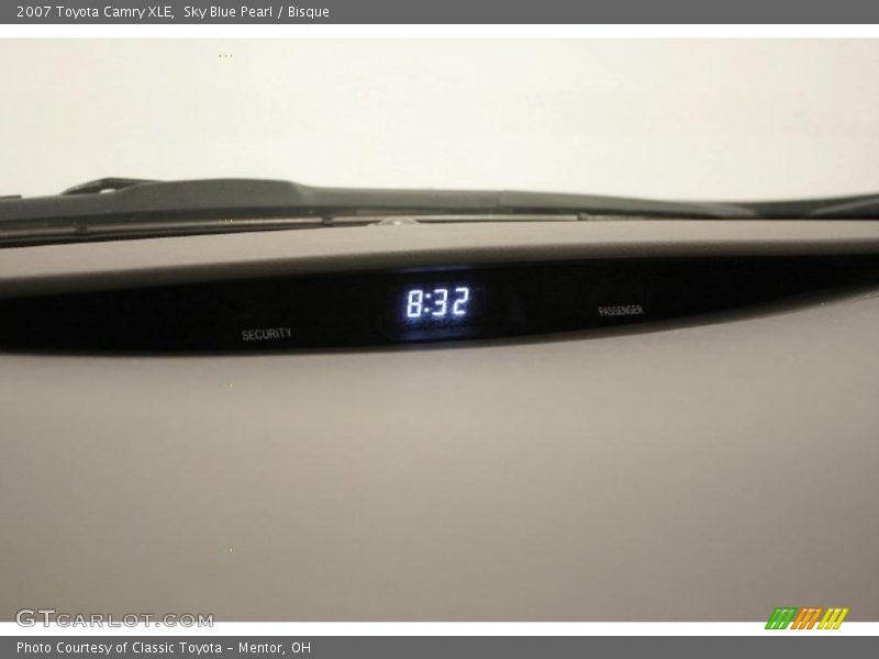 Sky Blue Pearl / Bisque 2007 Toyota Camry XLE