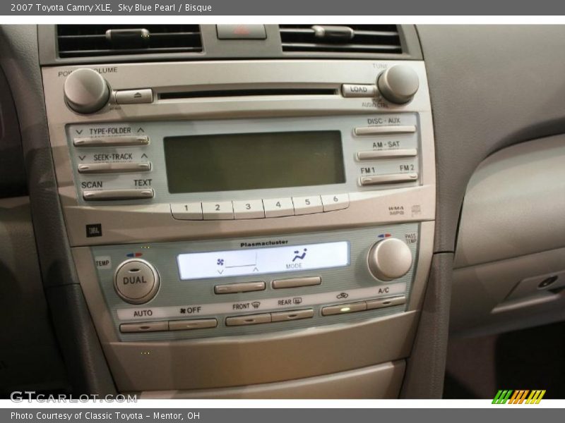 Sky Blue Pearl / Bisque 2007 Toyota Camry XLE