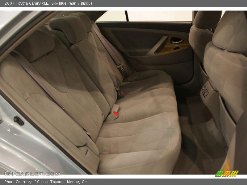 Sky Blue Pearl / Bisque 2007 Toyota Camry XLE