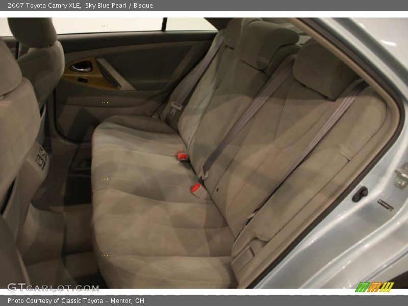 Sky Blue Pearl / Bisque 2007 Toyota Camry XLE