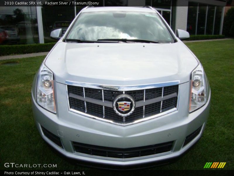 Radiant Silver / Titanium/Ebony 2010 Cadillac SRX V6