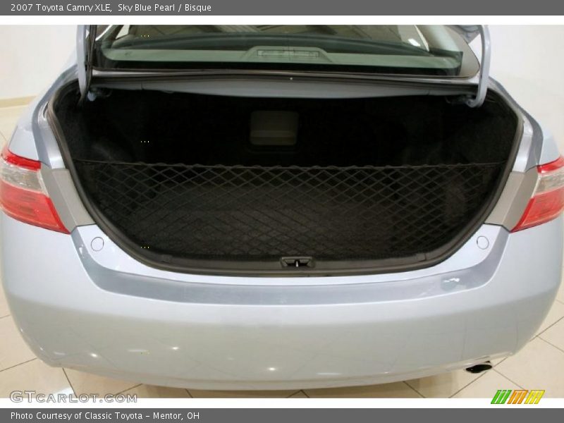 Sky Blue Pearl / Bisque 2007 Toyota Camry XLE