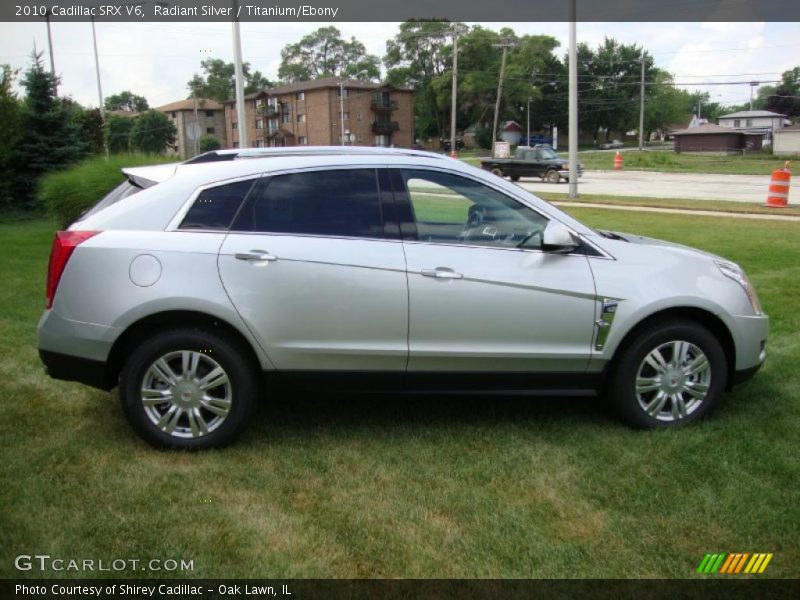 Radiant Silver / Titanium/Ebony 2010 Cadillac SRX V6