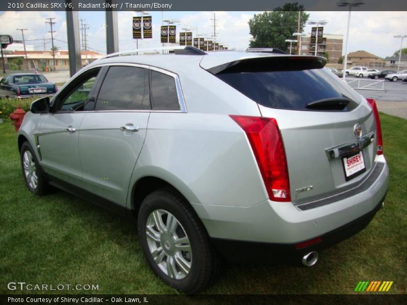 Radiant Silver / Titanium/Ebony 2010 Cadillac SRX V6