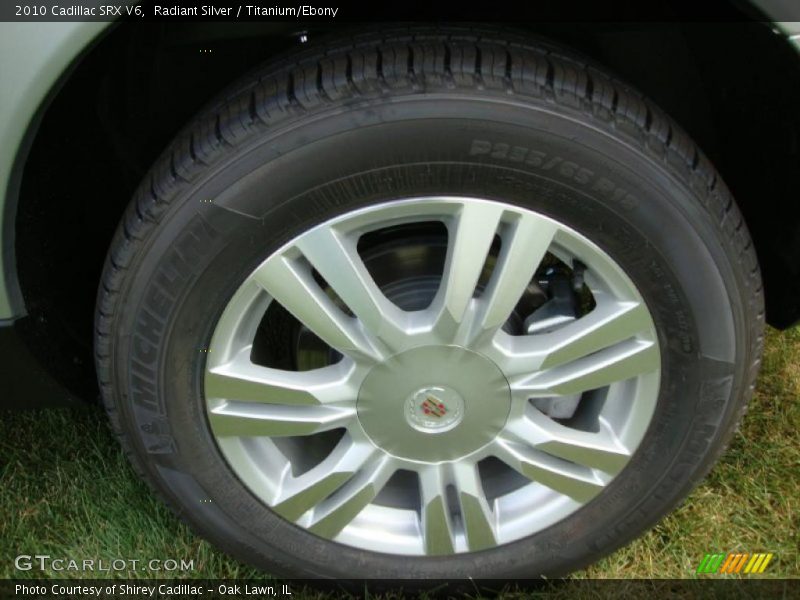 Radiant Silver / Titanium/Ebony 2010 Cadillac SRX V6