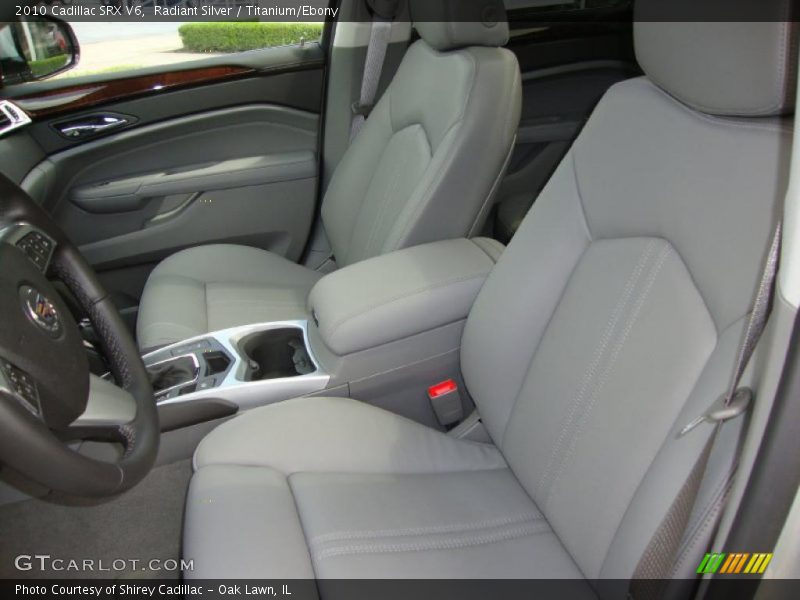 Radiant Silver / Titanium/Ebony 2010 Cadillac SRX V6