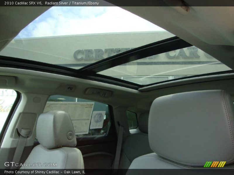 Radiant Silver / Titanium/Ebony 2010 Cadillac SRX V6