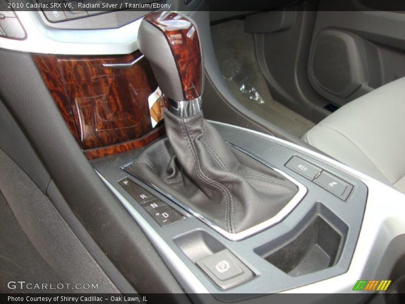 Radiant Silver / Titanium/Ebony 2010 Cadillac SRX V6