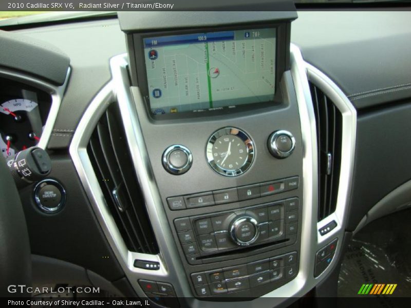 Radiant Silver / Titanium/Ebony 2010 Cadillac SRX V6