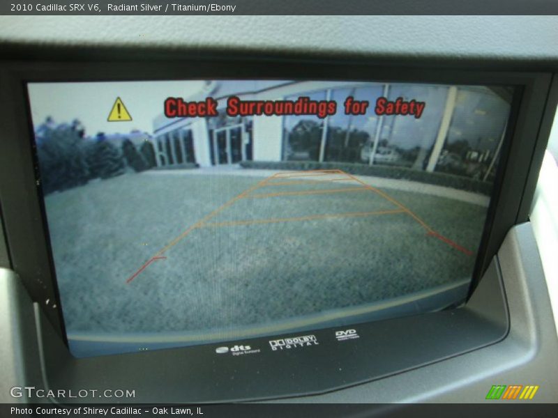 Radiant Silver / Titanium/Ebony 2010 Cadillac SRX V6