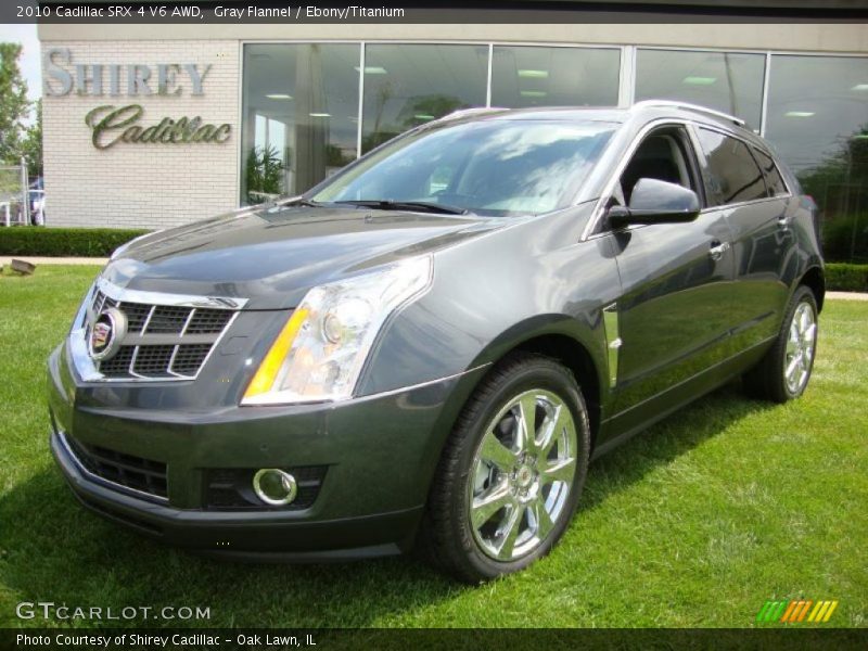 Gray Flannel / Ebony/Titanium 2010 Cadillac SRX 4 V6 AWD
