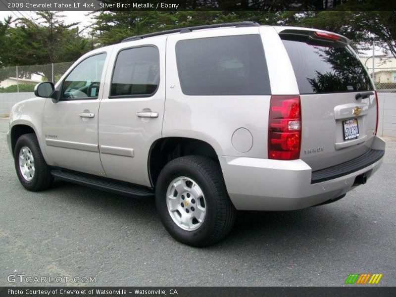Silver Birch Metallic / Ebony 2008 Chevrolet Tahoe LT 4x4