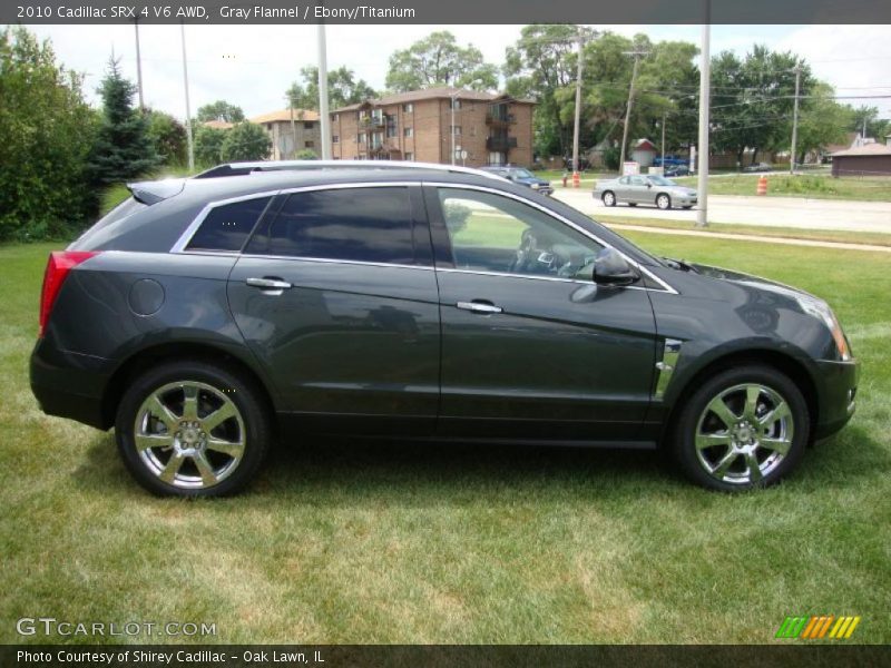 Gray Flannel / Ebony/Titanium 2010 Cadillac SRX 4 V6 AWD